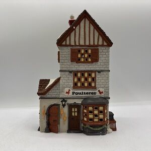 Department 56 1988 Vintage HVC Dickens Village Series Poulterer 5926-9 Retired